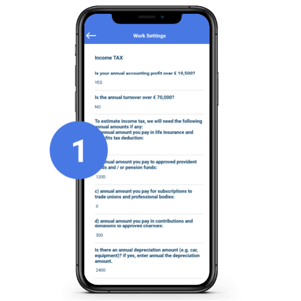Answer the questionnaire for your customized work settings.